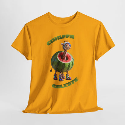 Giraffa Celeste Shirt – Funny Watermelon Space Giraffe Tee