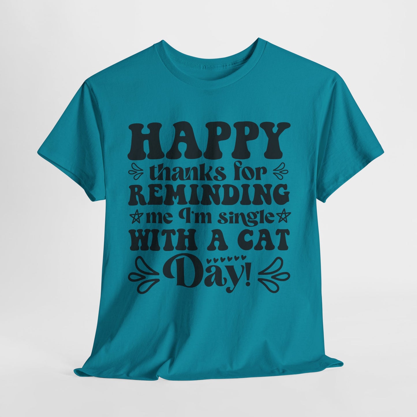 Cattitude Cat T-Shirt - Minimalist Sassy Line Art Tee