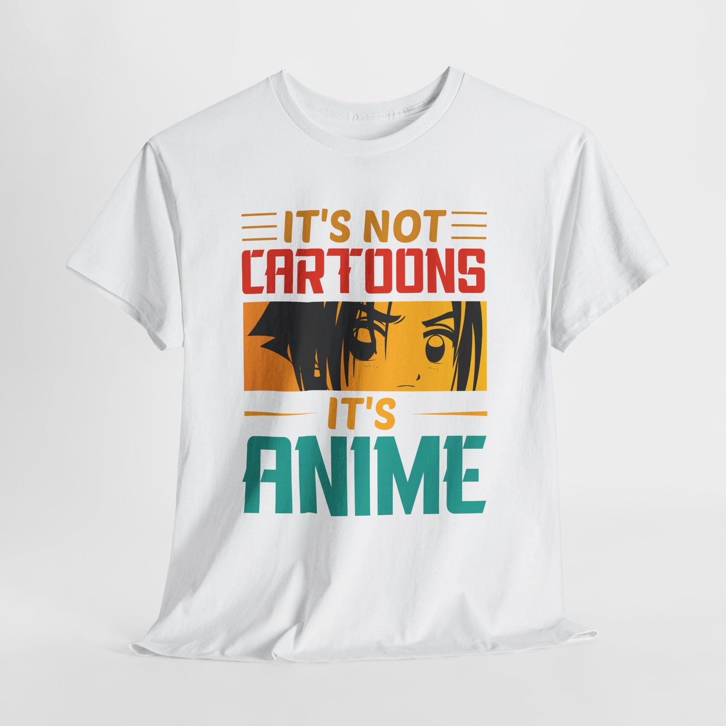 It’s Not Cartoons It’s Anime Shirt - Manga Eyes Otaku Tee