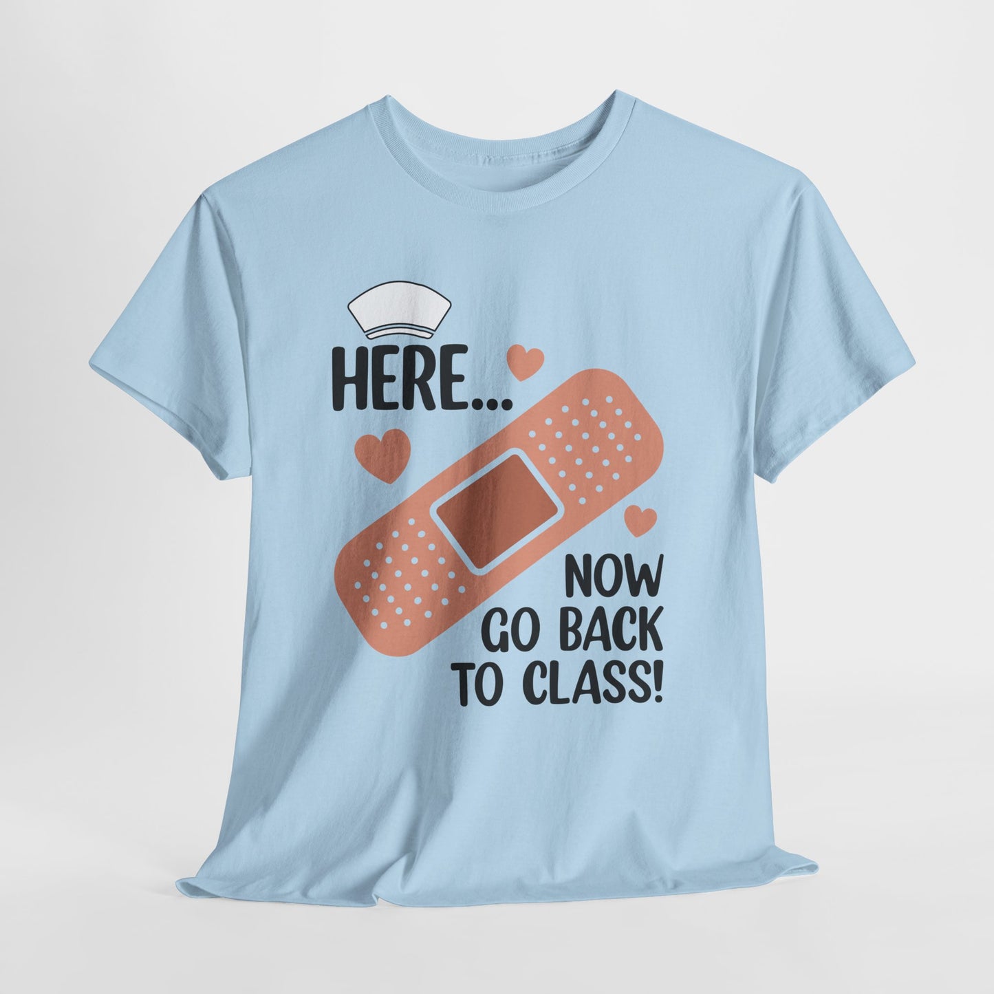 School Nurse Shirt - Bandage & Hearts Appreciation Tee