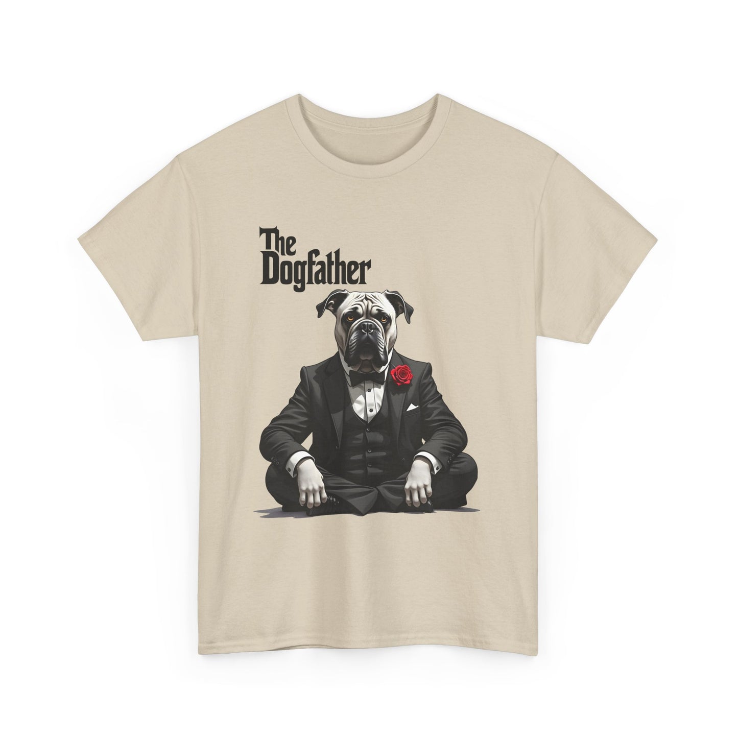 The Dogfather - Funny Mafia Dog Parody T-Shirt for Dog Lovers & Movie Fans