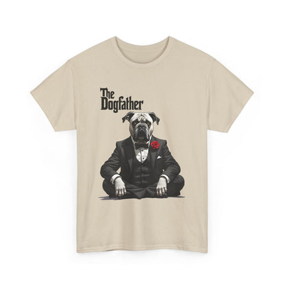 The Dogfather - Funny Mafia Dog Parody T-Shirt for Dog Lovers & Movie Fans