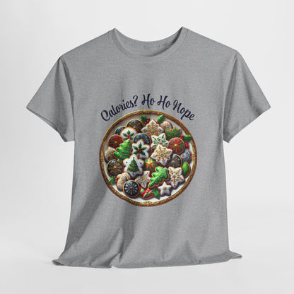 Calories? Ho Ho Nope Shirt - Funny Christmas Cookie Tee