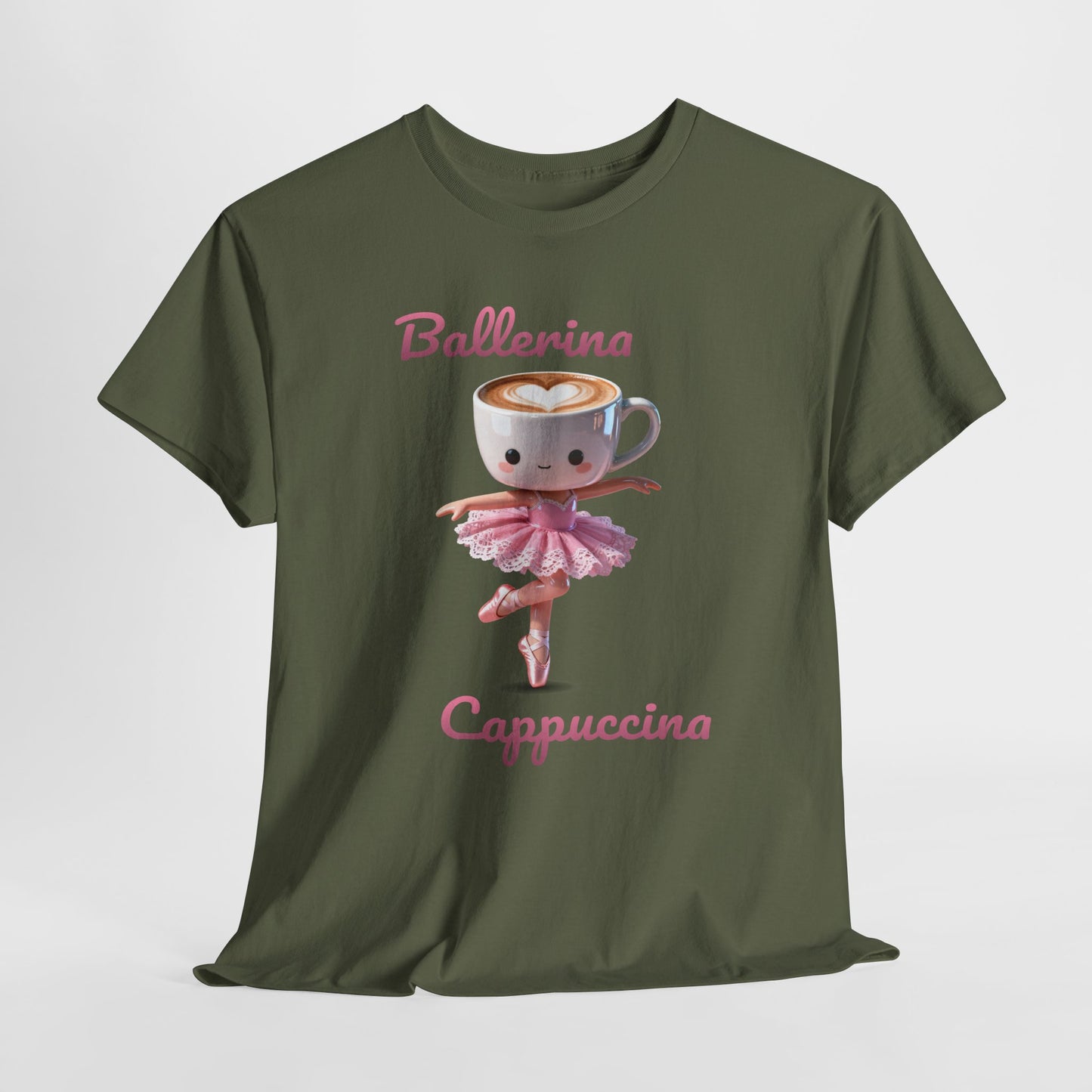 Ballerina Cappuccina Shirt – Cute Coffee Ballet Kawaii Tee