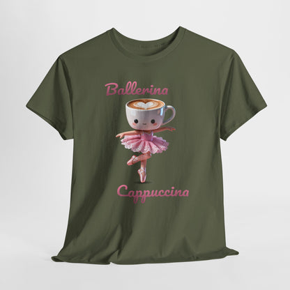 Ballerina Cappuccina Shirt – Cute Coffee Ballet Kawaii Tee