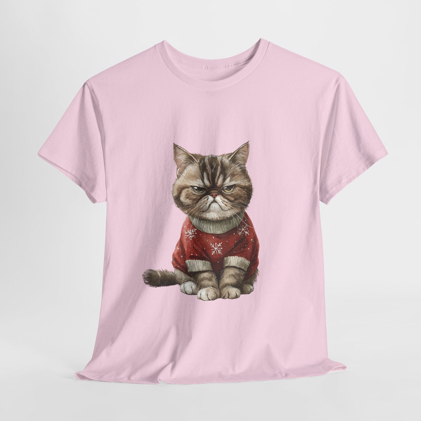 Grumpy Christmas Cat T-Shirt