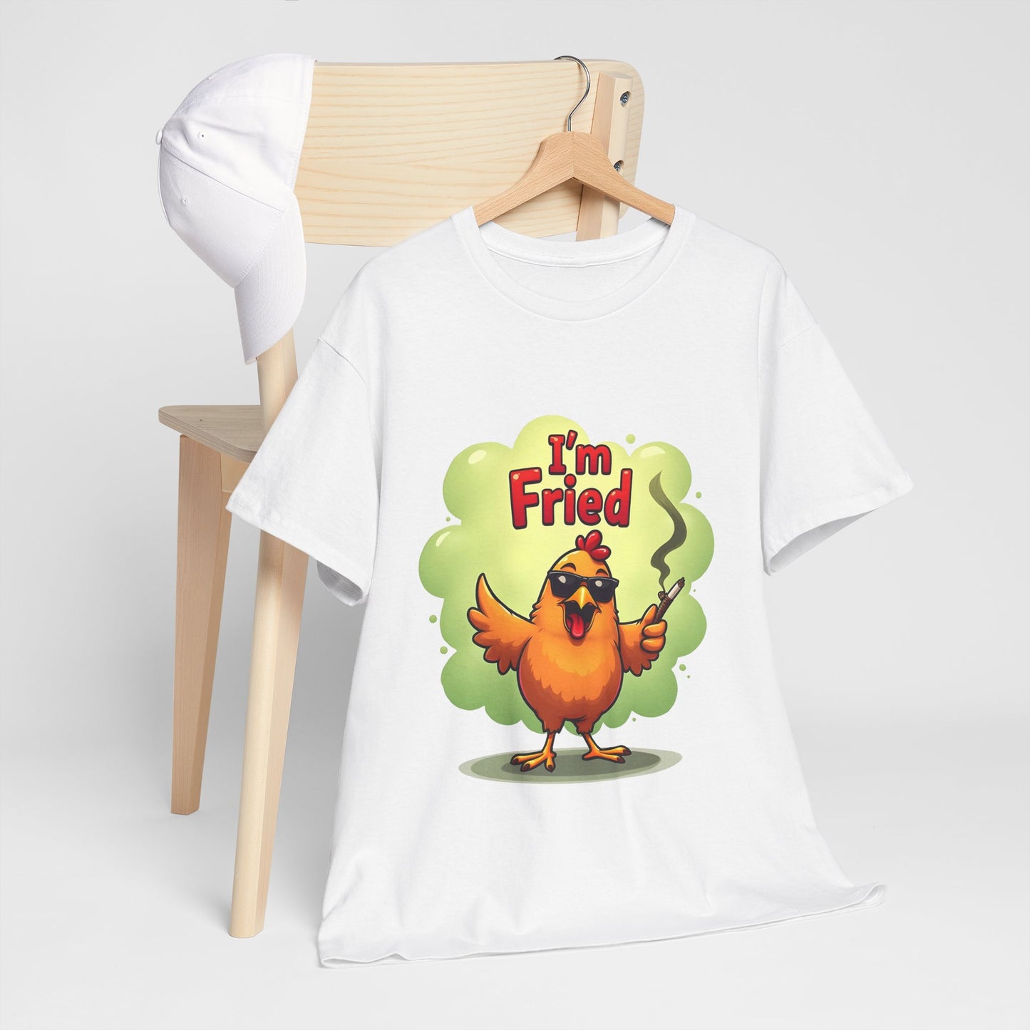 I'm Fried Chicken T-Shirt - Funny 420 Stoner Tee