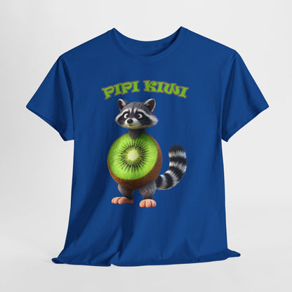 Pipi Kiwi Shirt – Funny Raccoon Fruit Mashup Tee