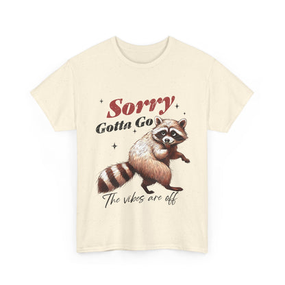 Sorry Raccoon T-Shirt - Cute Awkward Apology Tee