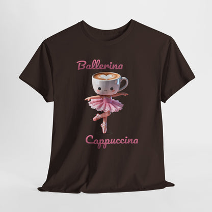 Ballerina Cappuccina Shirt – Cute Coffee Ballet Kawaii Tee