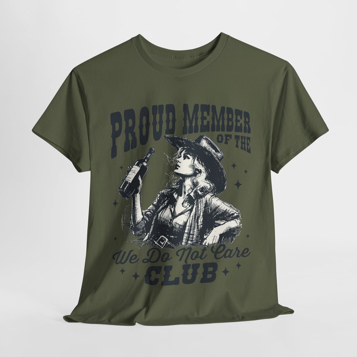We Do Not Care Club T-Shirt - Western Cowgirl Whiskey