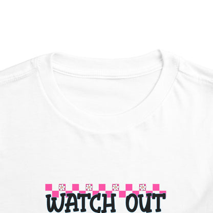 Watch Out Kindergarten Shirt - Fun Toddler Back to School Tee, Colorful First Day of Kindergarten Outfit, Here I Come Shirt for Kids
