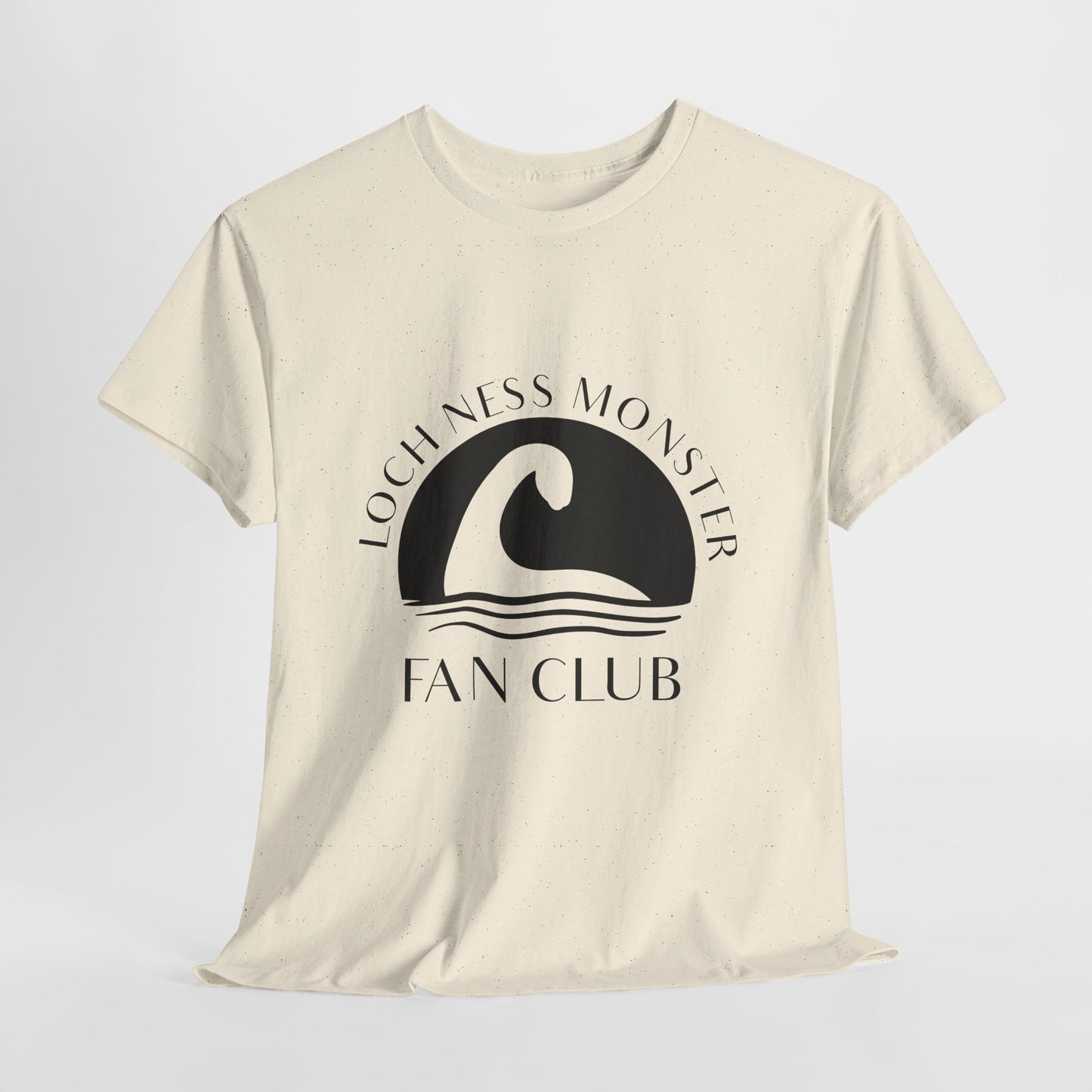 Loch Ness Monster T-Shirt - Minimal Nessie Line Art Scotland Tee