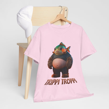 Trippi Troppi Shirt – Absurd Fish Monster Funny Surreal Art Tee