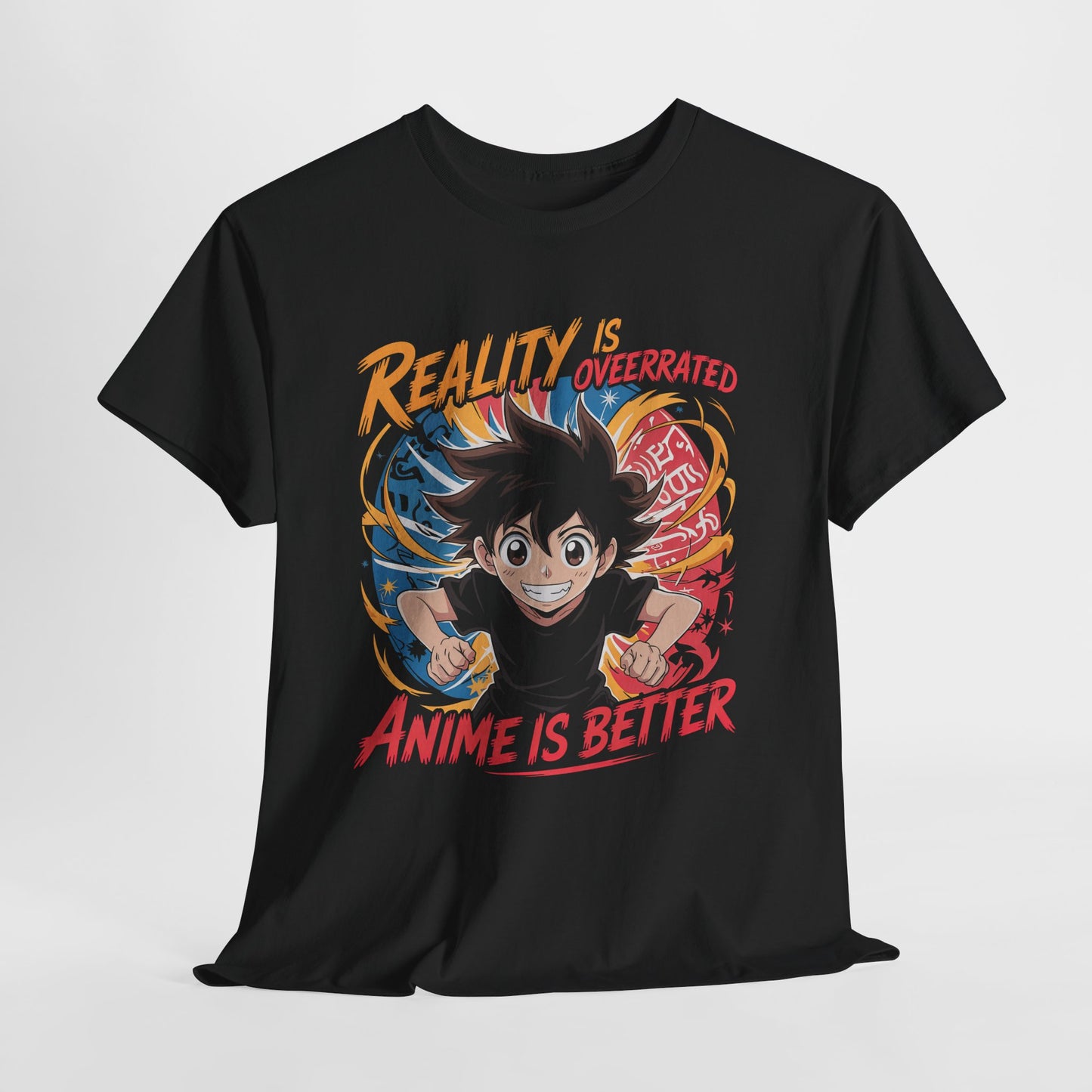 Reality Is Overrated Anime Shirt - Funny Otaku Tee