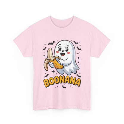 Boonana Ghost T-Shirt - Cute Halloween Banana Pun Tee