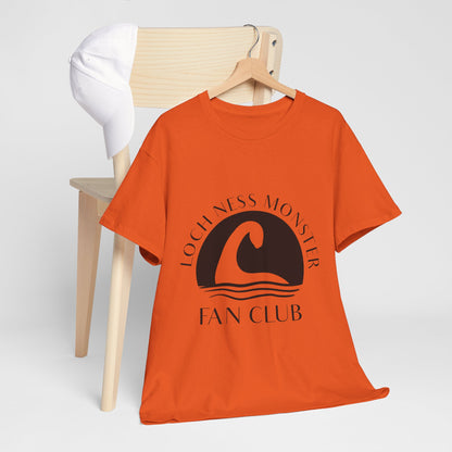 Loch Ness Monster T-Shirt - Minimal Nessie Line Art Scotland Tee