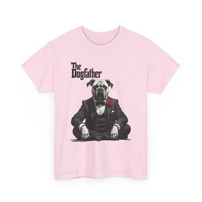 The Dogfather - Funny Mafia Dog Parody T-Shirt for Dog Lovers & Movie Fans