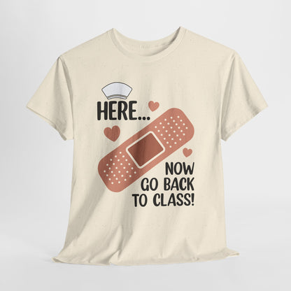 School Nurse Shirt - Bandage & Hearts Appreciation Tee
