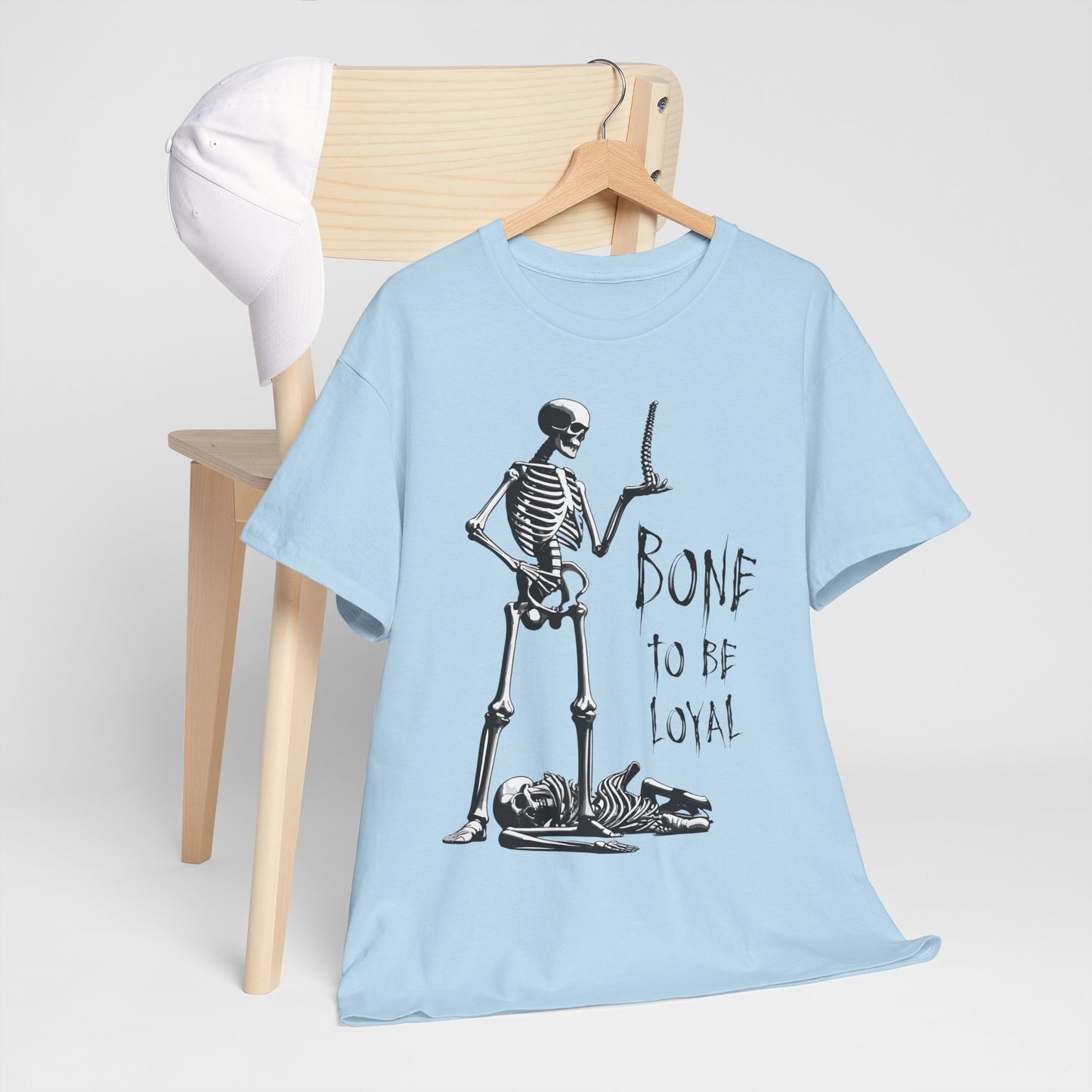 Skeleton Spine Pun T-Shirt - Funny Dark Humor Anatomy Tee