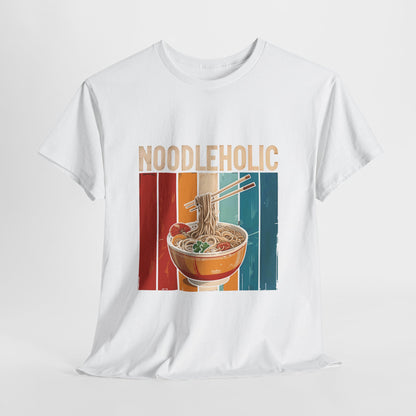 Noodleholic Shirt - Retro Ramen Bowl Tee