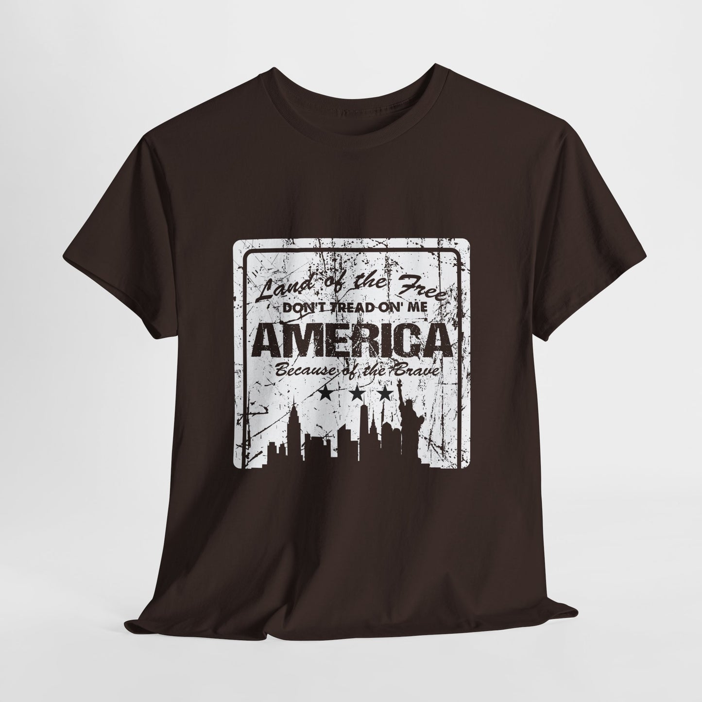 Statue of Liberty Patriotic Shirt - Distressed USA Freedom Tee