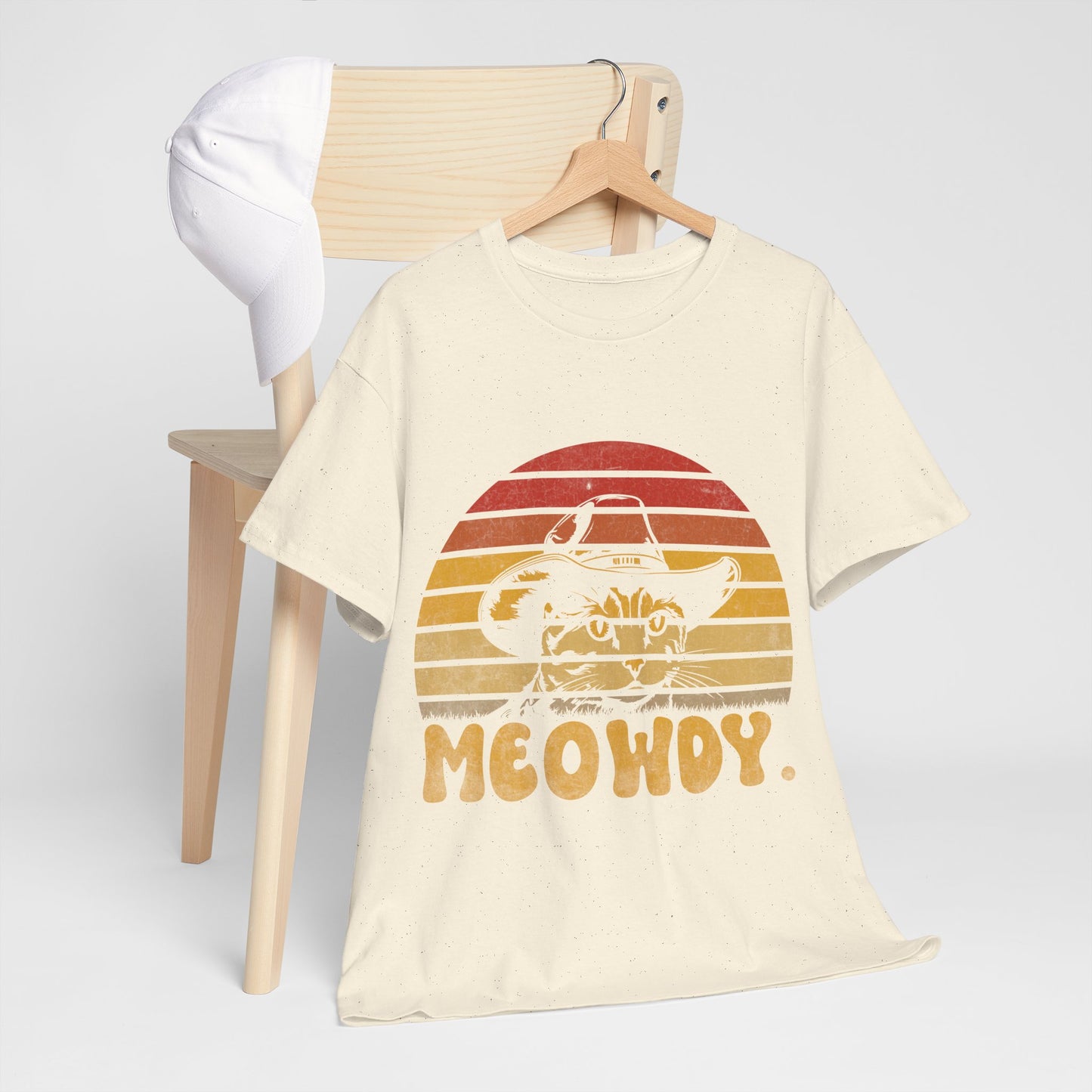 Meowdy T-Shirt - Funny Cowboy Cat Western Tee