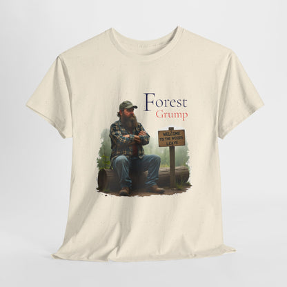 Forest Grump Shirt – Funny Camping Introvert T-Shirt, Sarcastic Wilderness Tee, Grumpy Outdoors Gift for Men & Nature Lovers