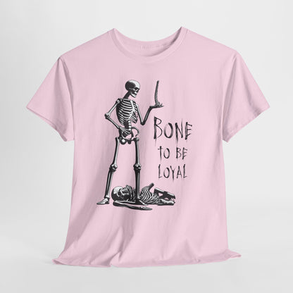 Skeleton Spine Pun T-Shirt - Funny Dark Humor Anatomy Tee