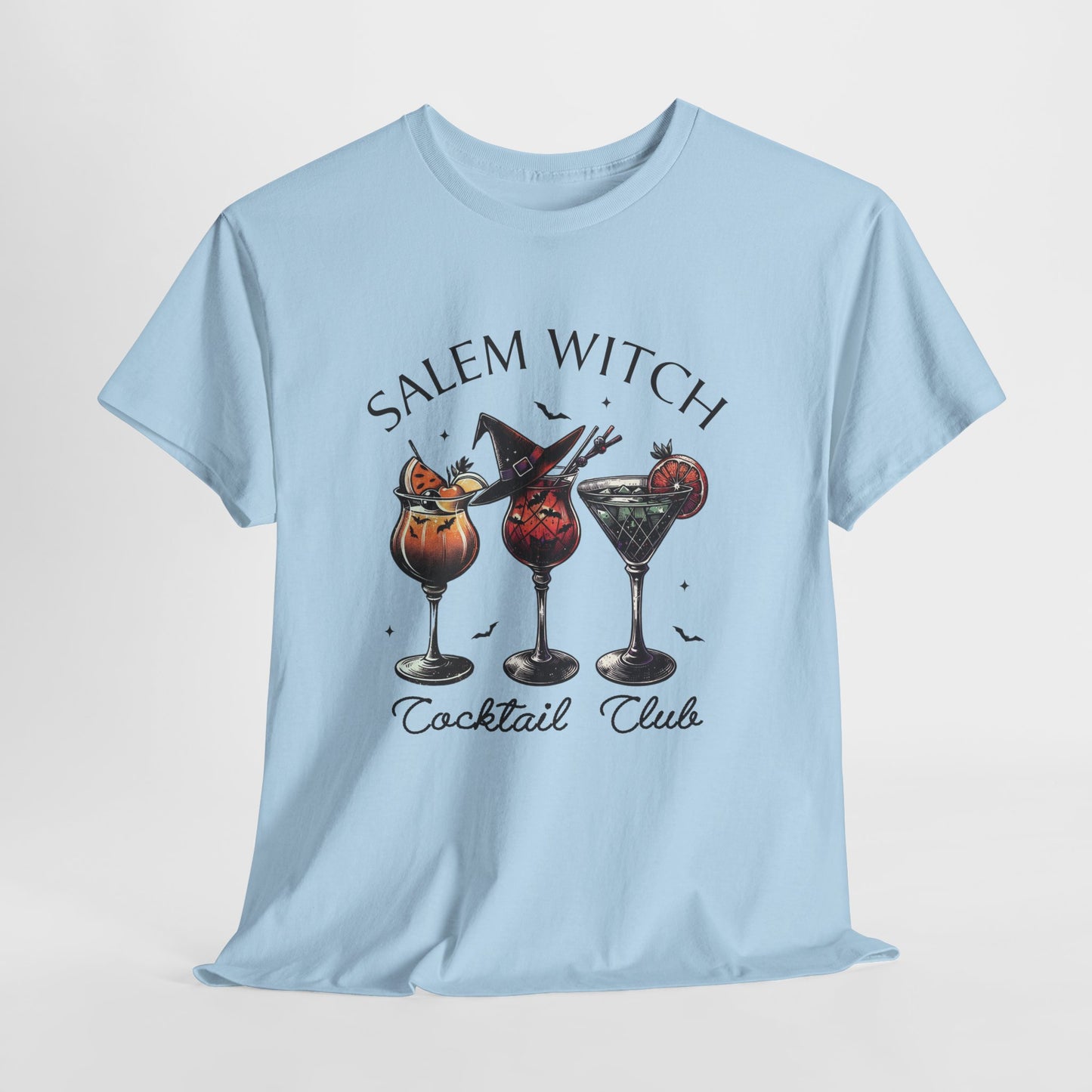Salem Witch Cocktail Club T-Shirt - Halloween Bar Crawl Tee
