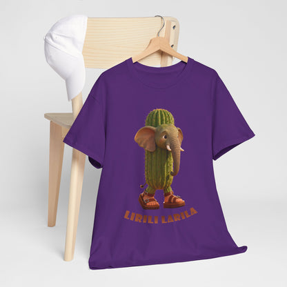Lirili Larila Shirt – Funny Elephant Cactus Hybrid Tee