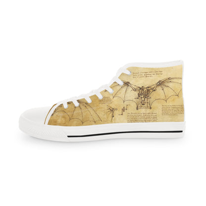 Da Vinci Herren-Sneaker – Vintage-Geschenk aus der Kunstgeschichte