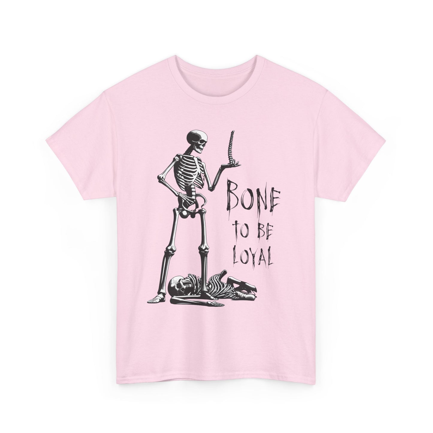 Skeleton Spine Pun T-Shirt - Funny Dark Humor Anatomy Tee