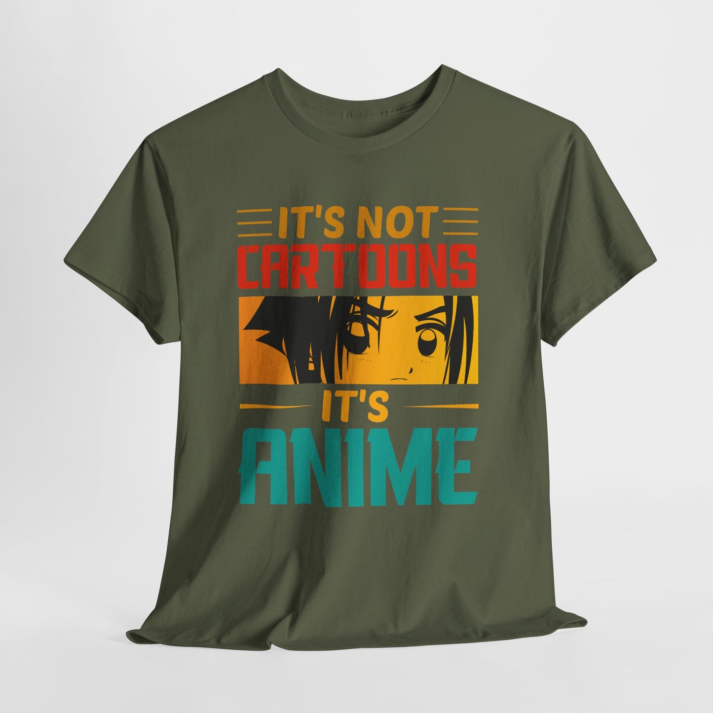 It’s Not Cartoons It’s Anime Shirt - Manga Eyes Otaku Tee