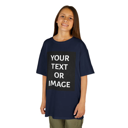 Kids Customizable Tee - Personalized Your Text or Image Shirt