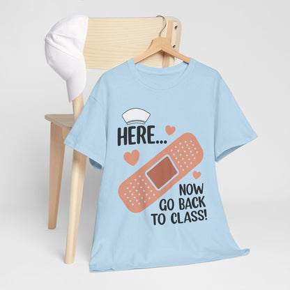 School Nurse Shirt - Bandage & Hearts Appreciation Tee