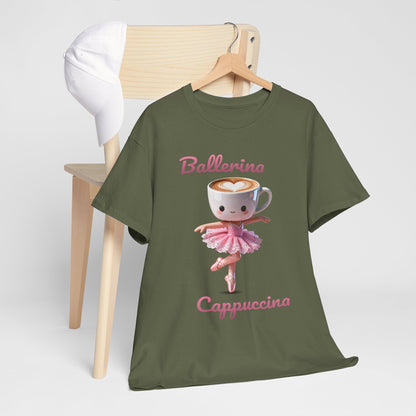 Ballerina Cappuccina Shirt – Cute Coffee Ballet Kawaii Tee