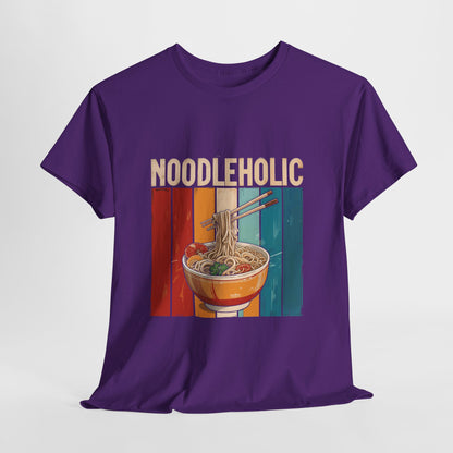 Noodleholic Shirt - Retro Ramen Bowl Tee