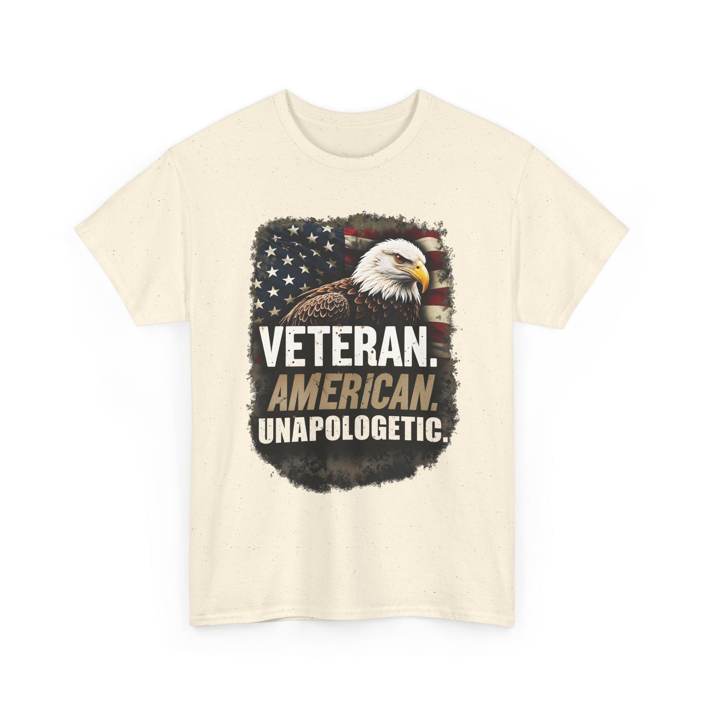 American Bold Veteran T-Shirt - Patriotic Military USA Pride Tee