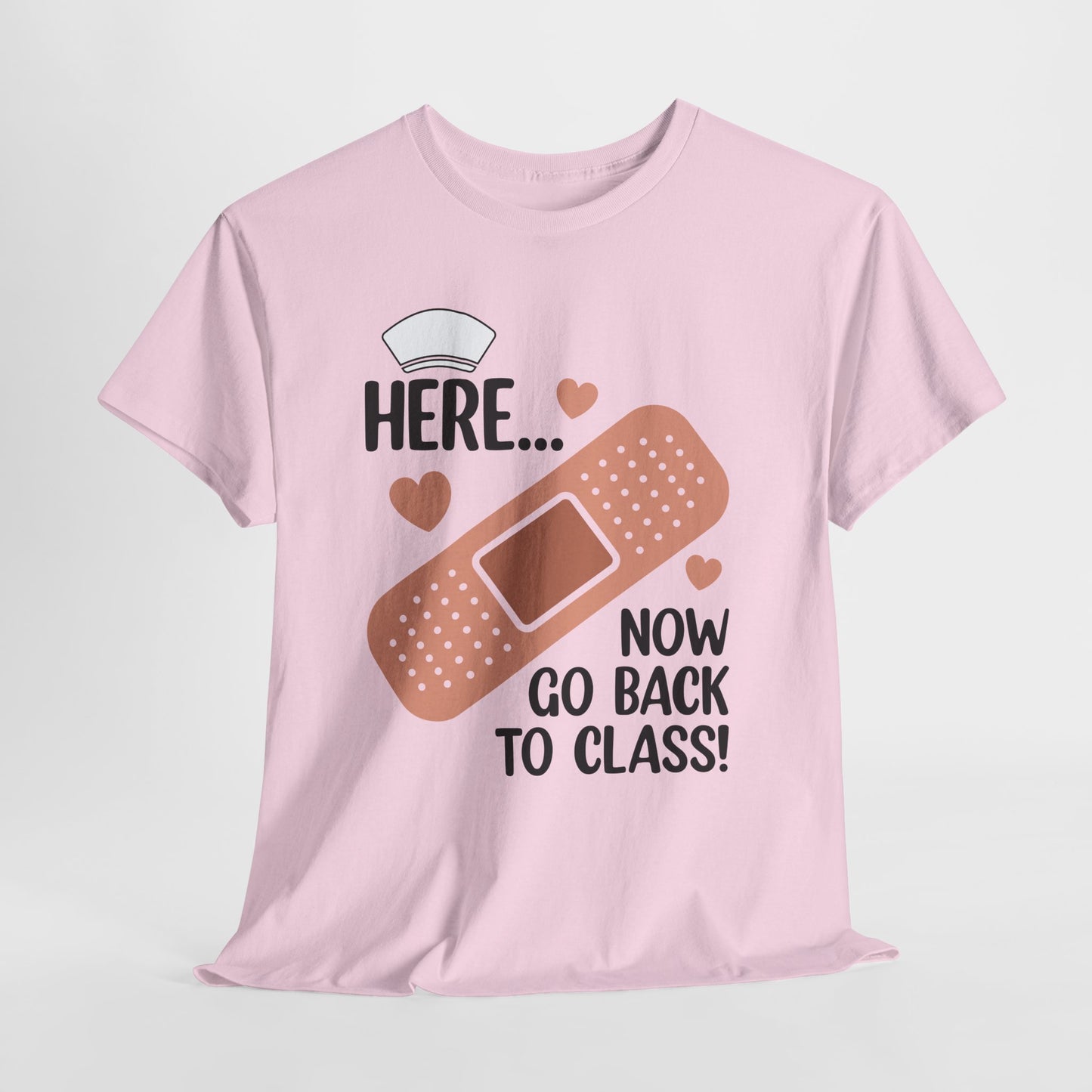 School Nurse Shirt - Bandage & Hearts Appreciation Tee