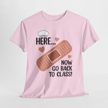 School Nurse Shirt - Bandage & Hearts Appreciation Tee