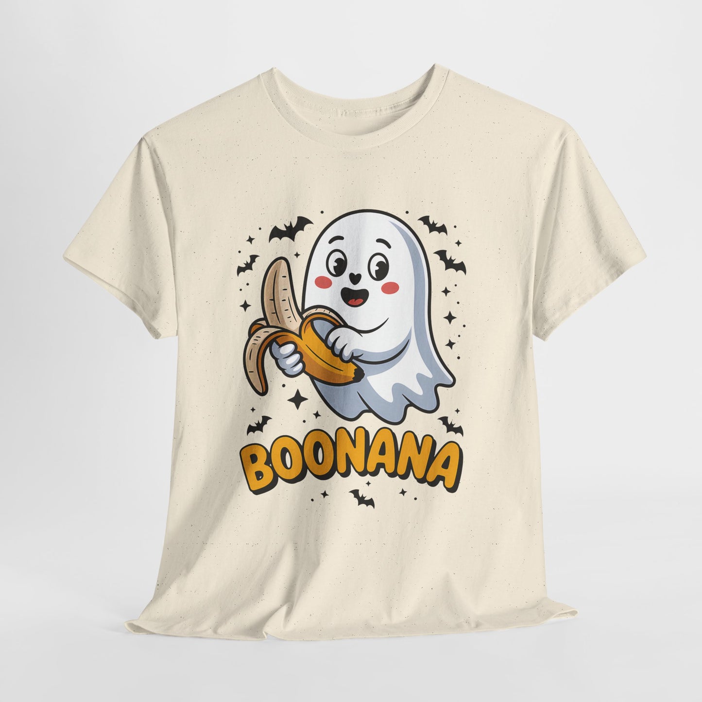 Boonana Ghost T-Shirt - Cute Halloween Banana Pun Tee