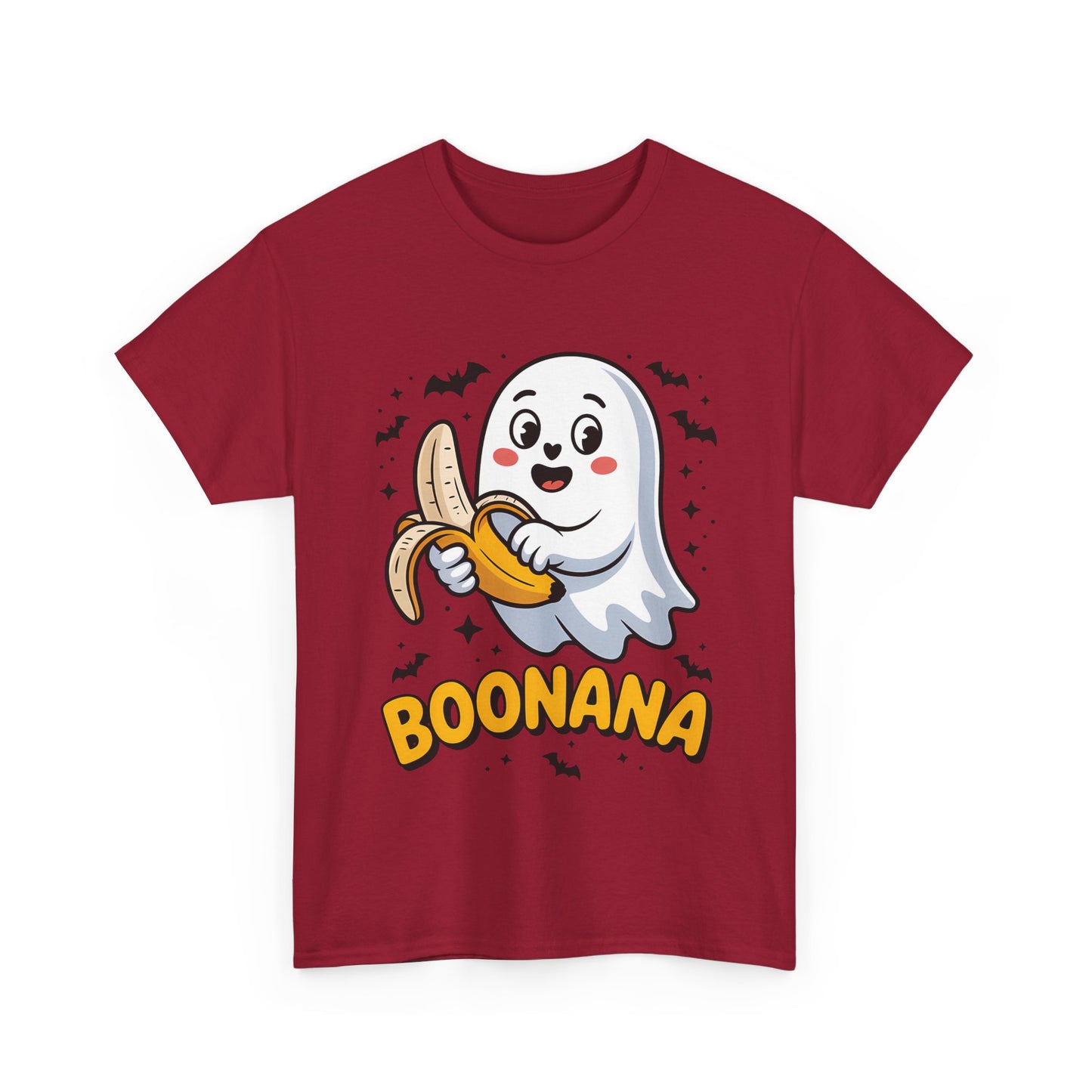 Boonana Ghost T-Shirt - Cute Halloween Banana Pun Tee
