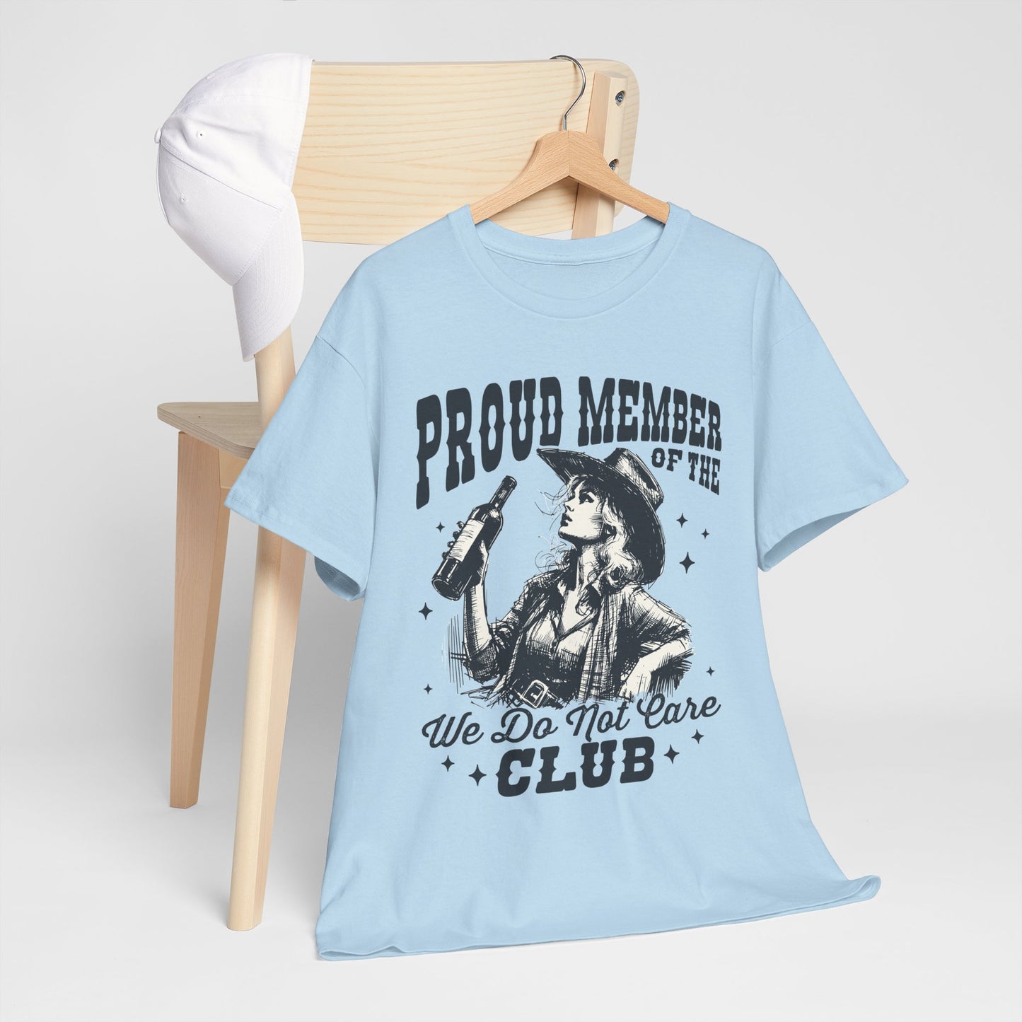We Do Not Care Club T-Shirt - Western Cowgirl Whiskey