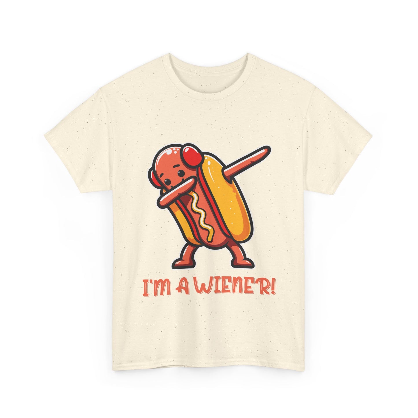I'm a Wiener Hot Dog T-Shirt - Funny BBQ Pun Kawaii Tee