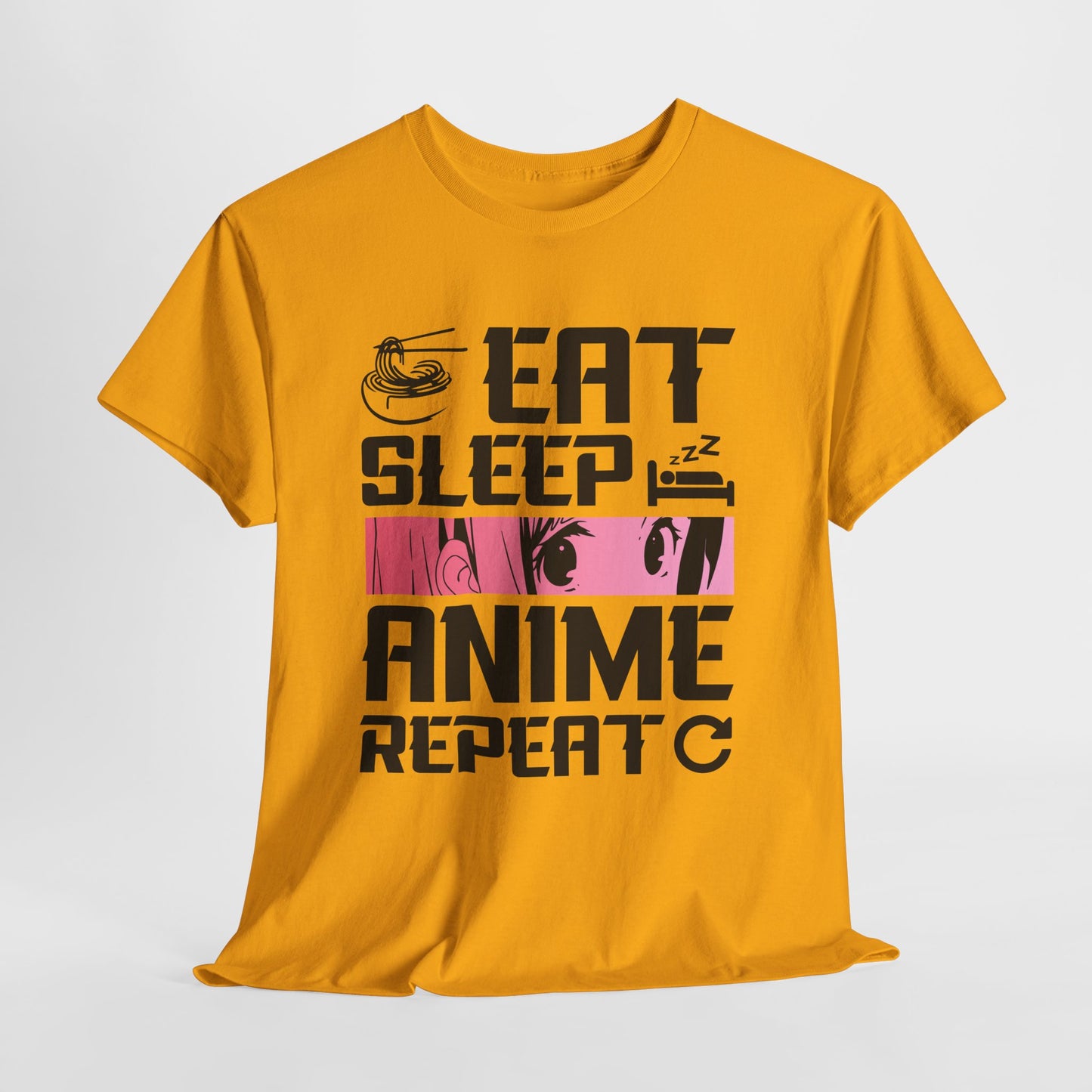 Eat Sleep Anime Repeat Shirt - Otaku Routine Tee