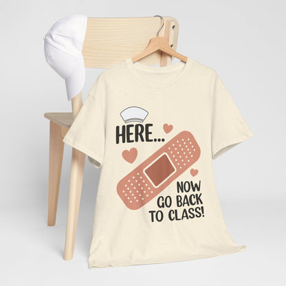 School Nurse Shirt - Bandage & Hearts Appreciation Tee