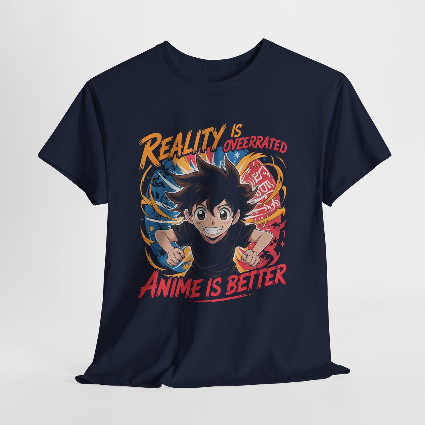 Reality Is Overrated Anime Shirt - Funny Otaku Tee