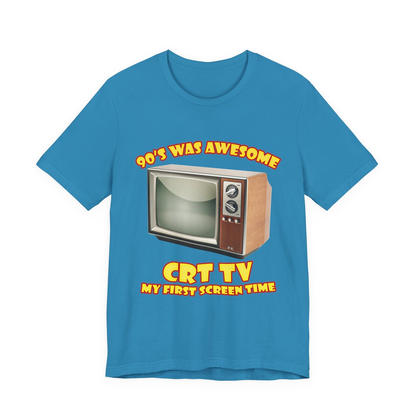 My First Screen Time T-Shirt - Retro CRT TV 90s Tee