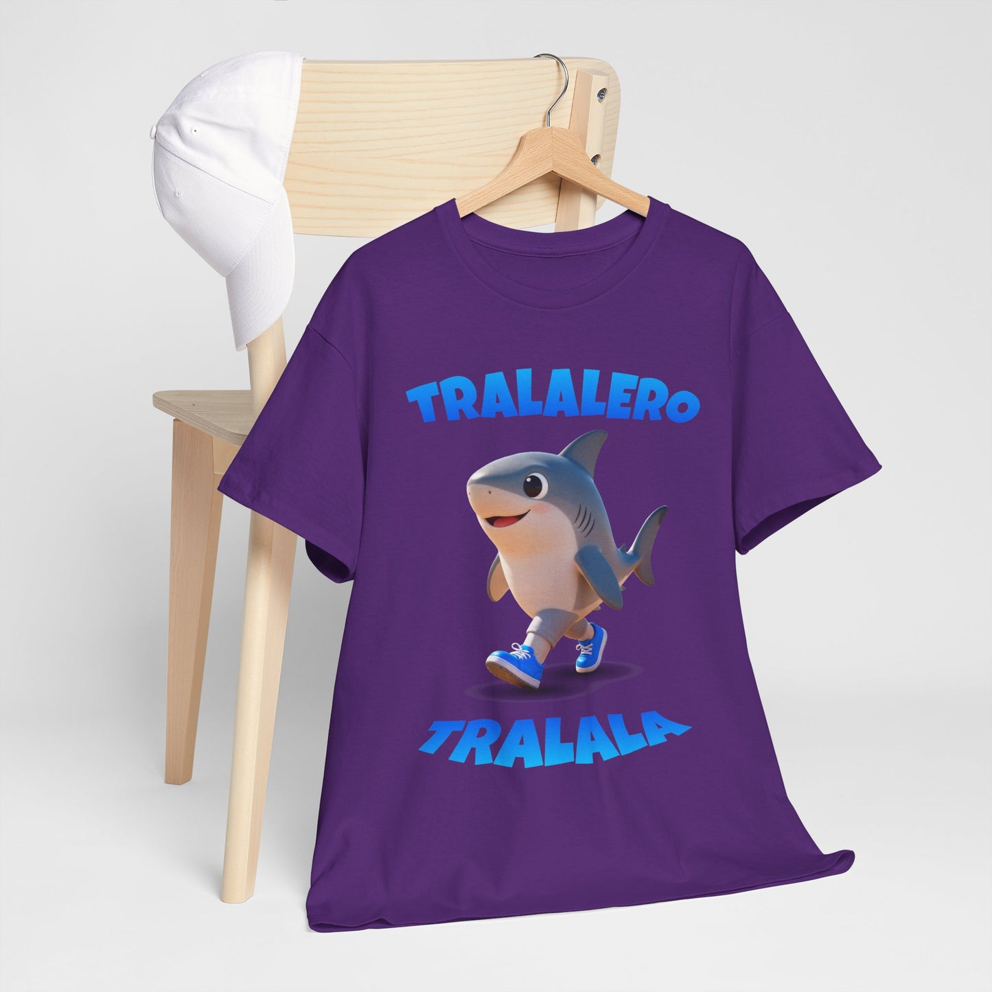 Tralalero Tralala Shark Shirt – Cute Running Shark Cartoon Tee